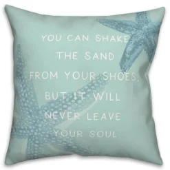 Starfish Soul Throw Pillow