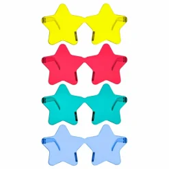 5.5" Star Shaped Glasses, 4ct. by Celebrate Itâ„¢