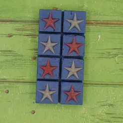 Stars Wax Melt Snap Bar Silicone Mold
