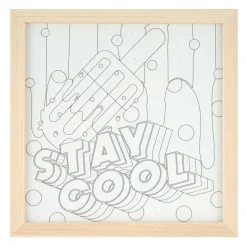 Stay Cool Paint-by-Number Craft Kit by Creatology™