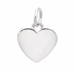 Sterling Silver Heart Icon Charm by Bead Landing™