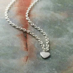 Sterling Silver Heart Icon Charm by Bead Landing™