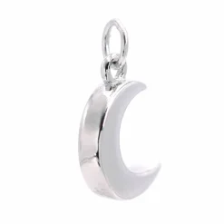 Sterling Silver Moon Icon Charm by Bead Landing™