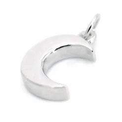 Sterling Silver Moon Icon Charm by Bead Landing™