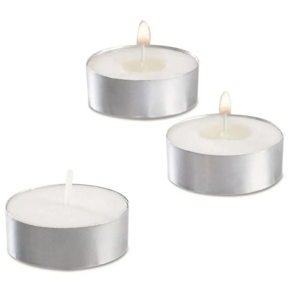 Sterno 5 Hour Burn 0.5 in. Tealight Candle - White (500/Carton)