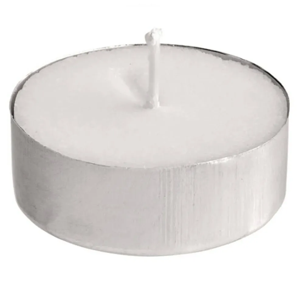 Sterno 5 Hour Burn 0.5 in. Tealight Candle - White (500/Carton)