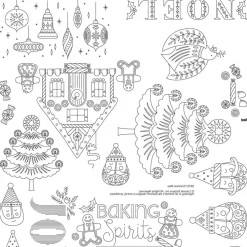 Stitcher's Revolution Christmas Bliss SR39 embroidery iron on pattern