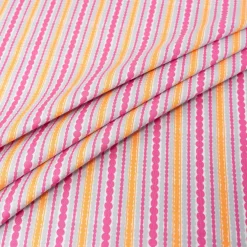 Stitch & Sparkle Dotstripe Modern Scandinavian Cotton Fabric