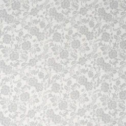 Stitch & Sparkle Fabrics Dark Romance Toss Rose Silver Cotton Fabric