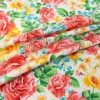 Stitch & Sparkle Watercolor Large Flowers Cotton Fabric