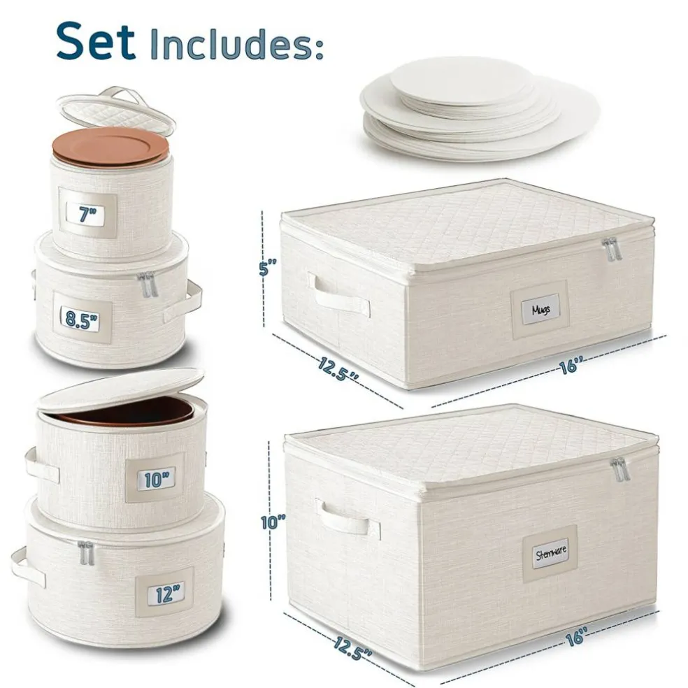 StorageBud Dish Storage Containers