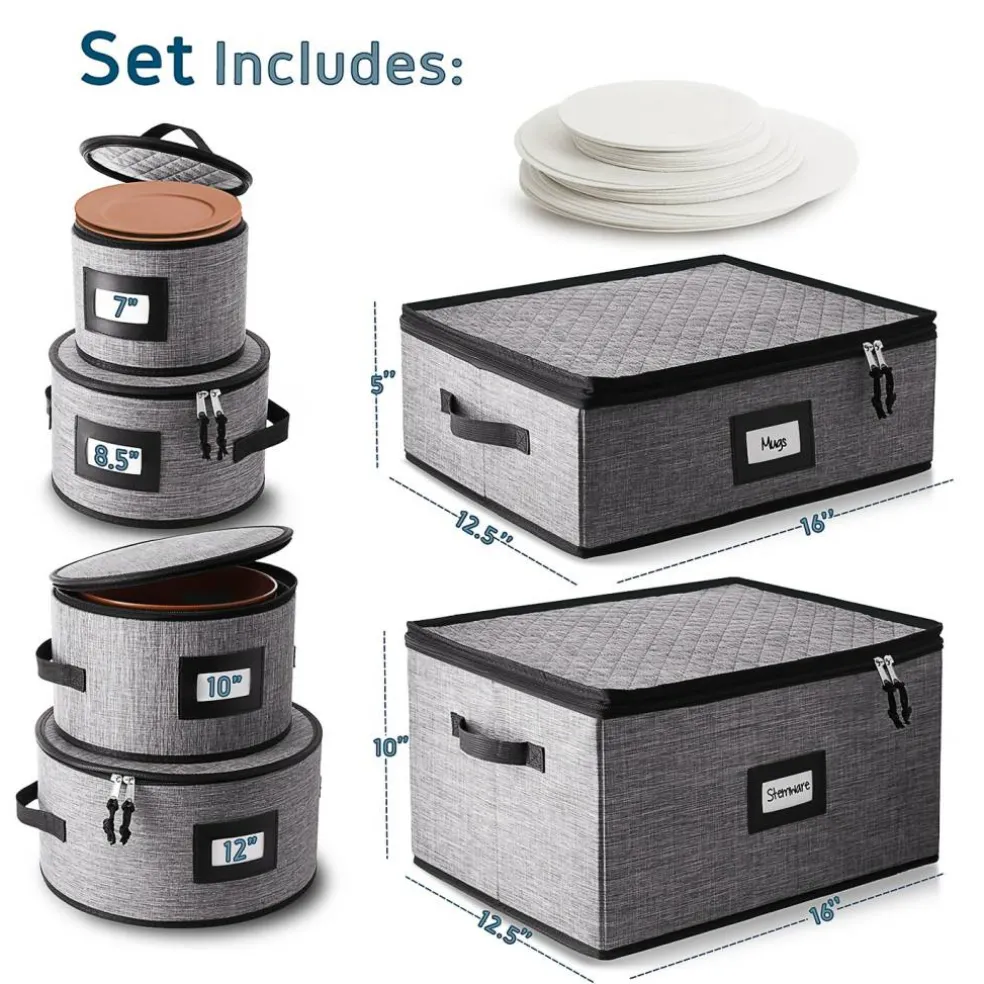 StorageBud Dish Storage Containers