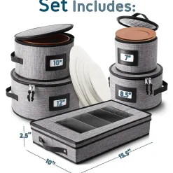 StorageBud Dish Storage Containers