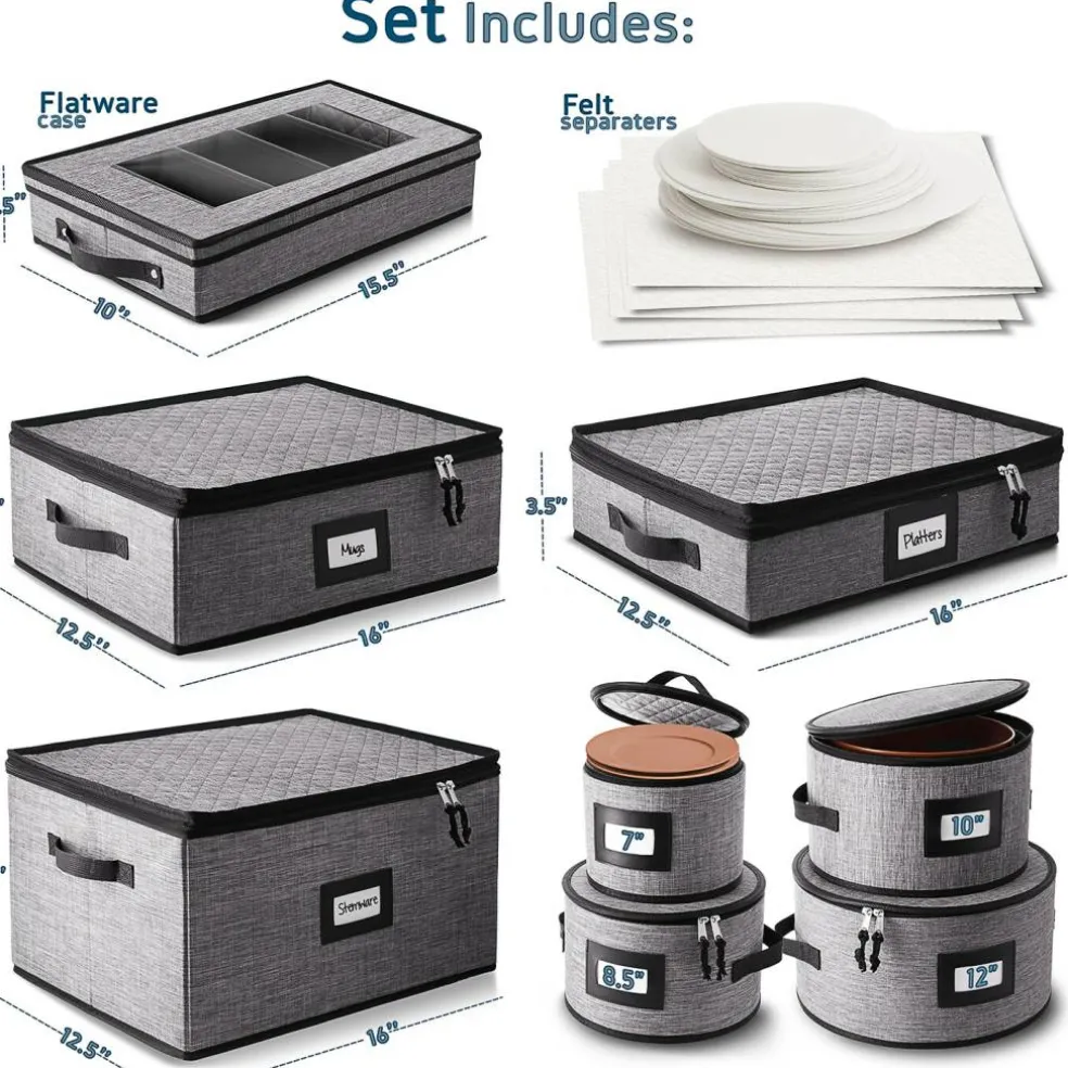 StorageBud Dish Storage Containers