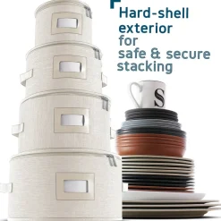 StorageBud Dish Storage Containers