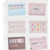 StoreSMART - 6-Pocket Clear Plastic Binder Page with Flaps for Nail Art - SPT600-6F-NAIL
