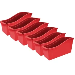 Storex Large Book Bin, 6ct.
