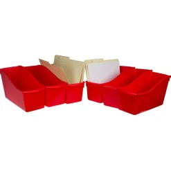 Storex Large Book Bin, 6ct.