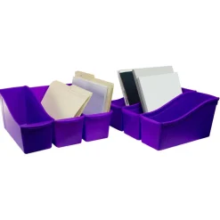Storex Large Book Bin, 6ct.