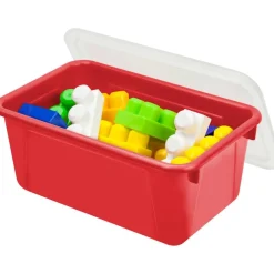 Storex Small Cubby Bin with Cover, 2ct.