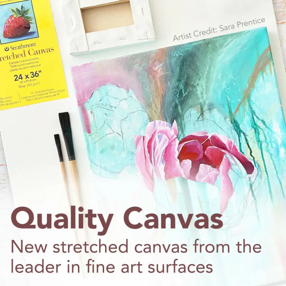 Strathmore 300 Series Gallery Stretched Canvas