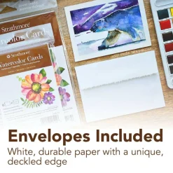 Strathmore® 5" x 7" Watercolor Cards & Envelopes