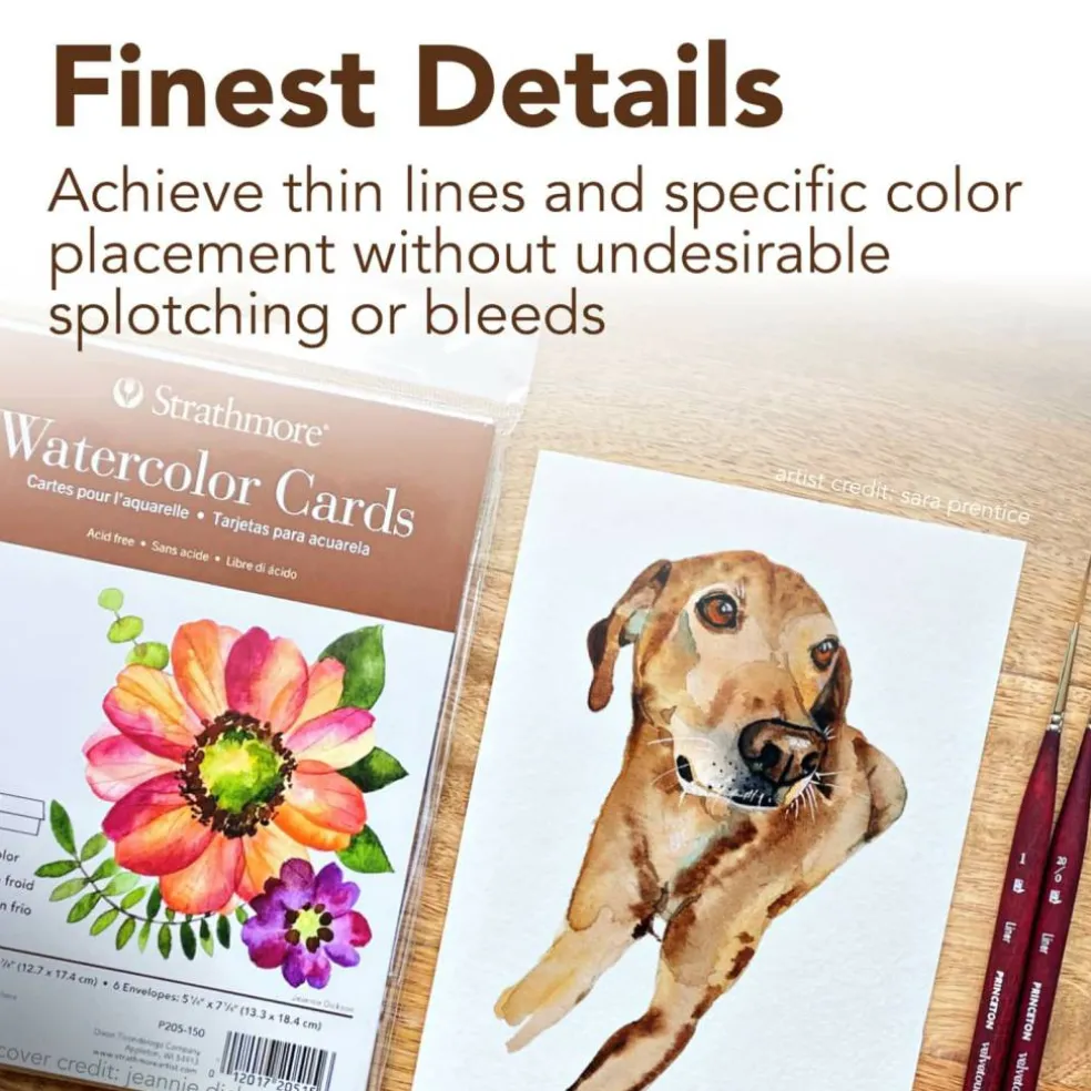 Strathmore® 5" x 7" Watercolor Cards & Envelopes