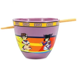 Street Fighter Lethal Ladies Ramen Bowl and Chopsticks