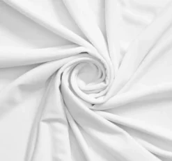 Stretch Matte Jersey - White