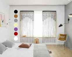 String Door Privacy Lace Curtain Macrame Boho
