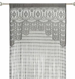 String Door Privacy Lace Curtain Macrame Boho