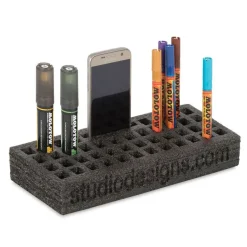 Studio Designs Art Table Storage Accessory - Marker Foam Organizer, Pkg of 2