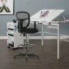 Studio Designs Riviera Height Adjustable Drafting Chair with Mesh Back