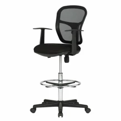 Studio Designs Riviera Height Adjustable Drafting Chair with Mesh Back