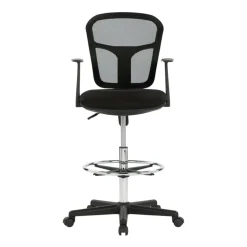 Studio Designs Riviera Height Adjustable Drafting Chair with Mesh Back