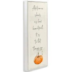 Stupell Industries Autumn Beauty Inspirational Framed Giclee Art