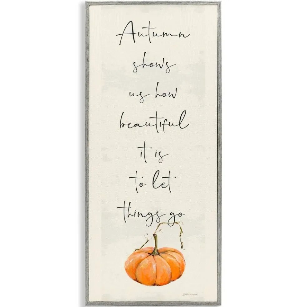 Stupell Industries Autumn Beauty Inspirational Framed Giclee Art