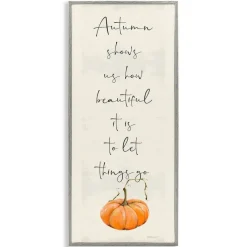 Stupell Industries Autumn Beauty Inspirational Framed Giclee Art
