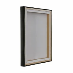 Stupell Industries Autumn Birch Trees Abstract Leaves Floater Framed Art
