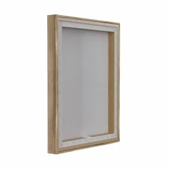Stupell Industries Classic Cloudy Field Landscape Floater Framed Art