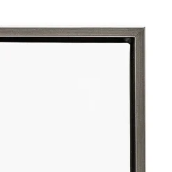 Stupell Industries Classic Cloudy Field Landscape Floater Framed Art