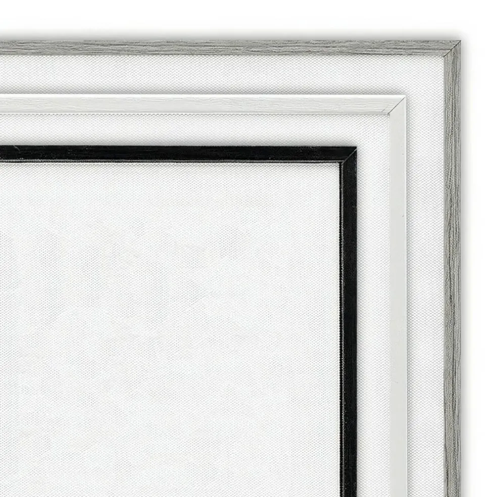 Stupell Industries Clouded Daisy Path Black Framed Giclee Art, design by Creative Studio