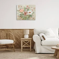 Stupell Industries Elegant Country Blooms Canvas By Nan