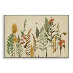 Stupell Industries Fall Toned Botanics Framed Giclee, design by Elizabeth Medley
