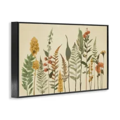 Stupell Industries Fall Toned Botanics Framed Giclee, design by Elizabeth Medley