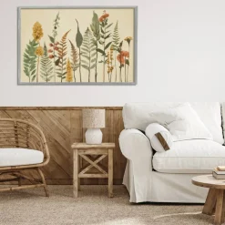 Stupell Industries Fall Toned Botanics Framed Giclee, design by Elizabeth Medley