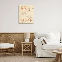 Stupell Industries Favorite Fall Activities Canvas Wall Art