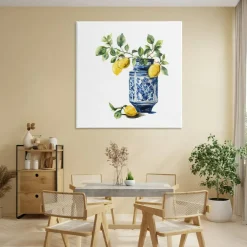 Stupell Industries Ornate Lemon Treasures Canvas, design by Svetlana Aleynikova