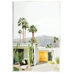 Stupell Industries Palm Springs House Photography Canvas Wall Art