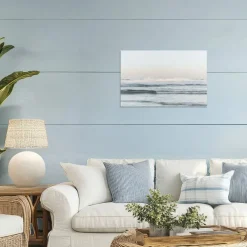 Stupell Industries Serene Ocean Waves Calmness Canvas, design by Melissa McClain